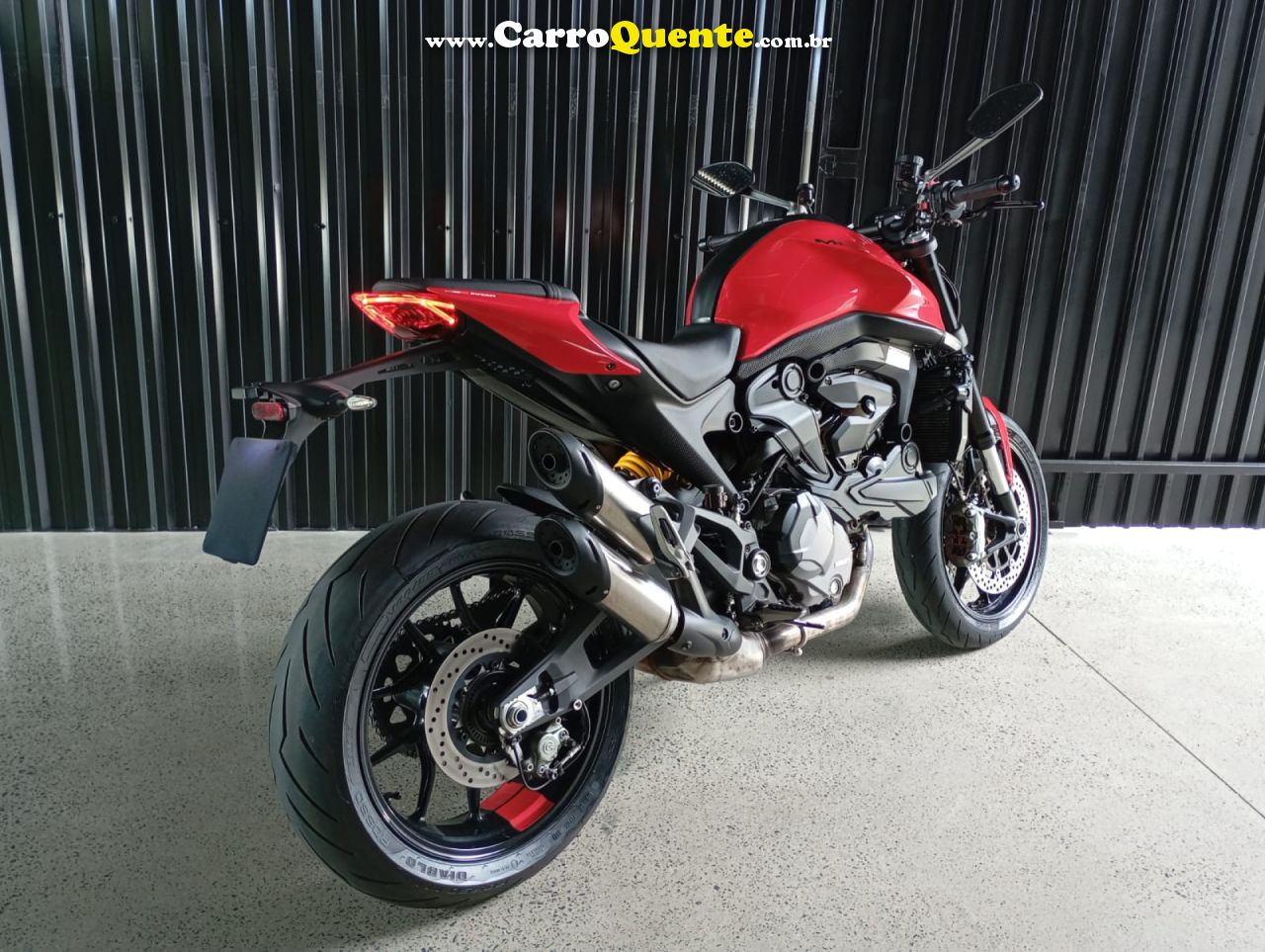DUCATI   MONSTER 937CC   VERMELHO 2022 937 GASOLINA - Loja