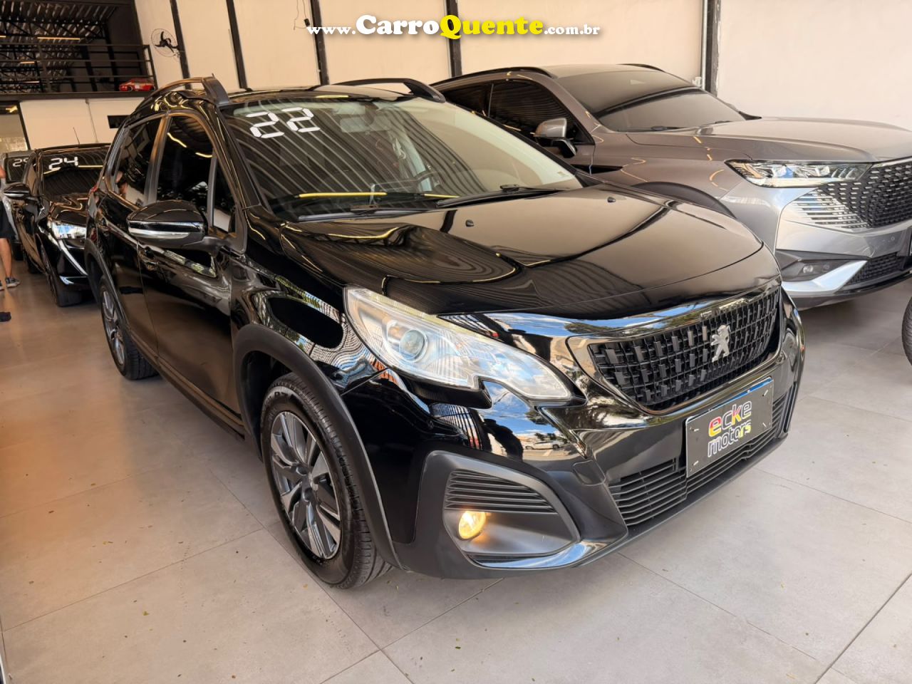 PEUGEOT   2008 ALLURE PACK 1.6 FLEX 16V AUT.   PRETO 2022 1.6 FLEX - Loja