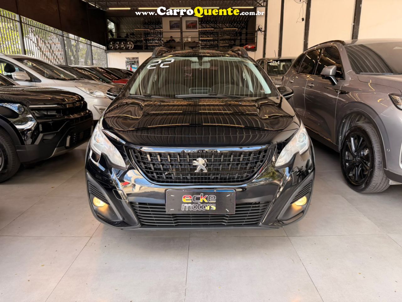 PEUGEOT   2008 ALLURE PACK 1.6 FLEX 16V AUT.   PRETO 2022 1.6 FLEX - Loja