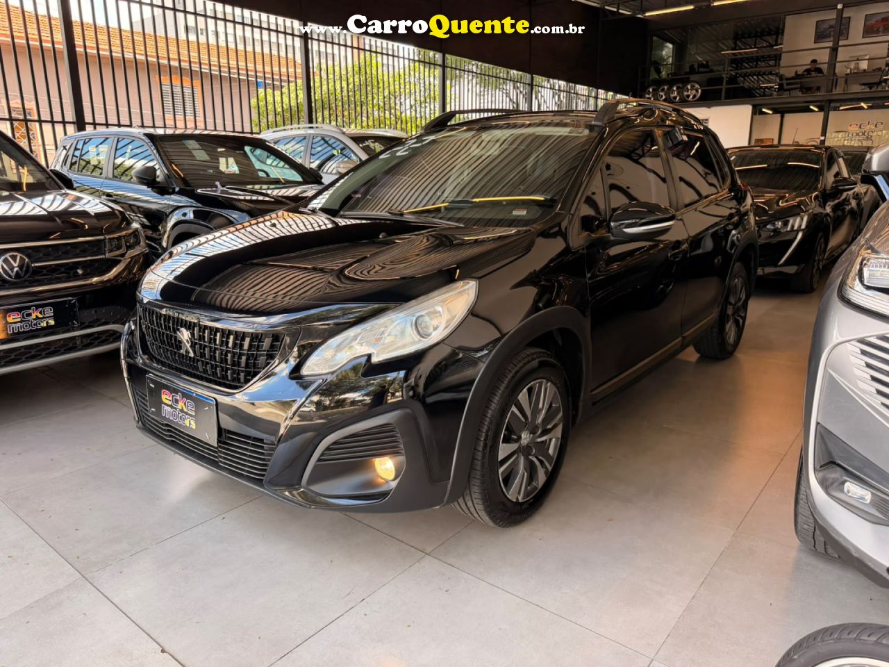PEUGEOT   2008 ALLURE PACK 1.6 FLEX 16V AUT.   PRETO 2022 1.6 FLEX - Loja