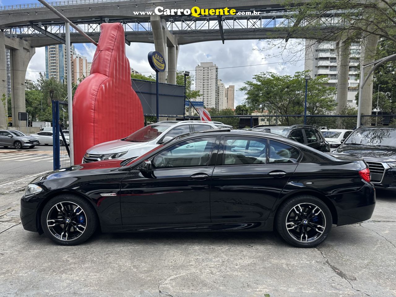 BMW   535IA 3.0 24V 306CV BI-TURBO   PRETO 2013 3.0 GASOLINA - Loja
