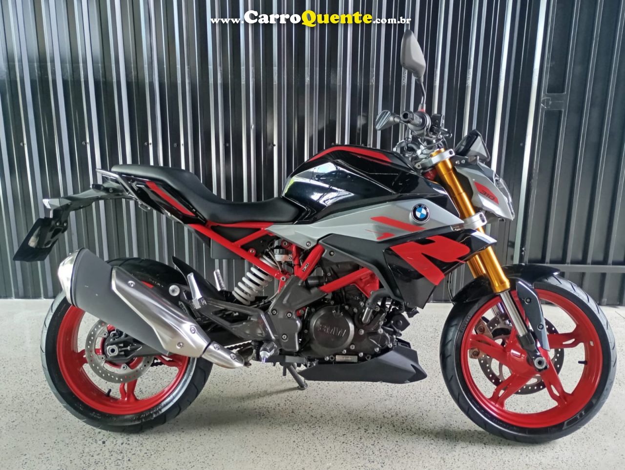 BMW   G310 R   CINZA 2024 310 GASOLINA - Loja