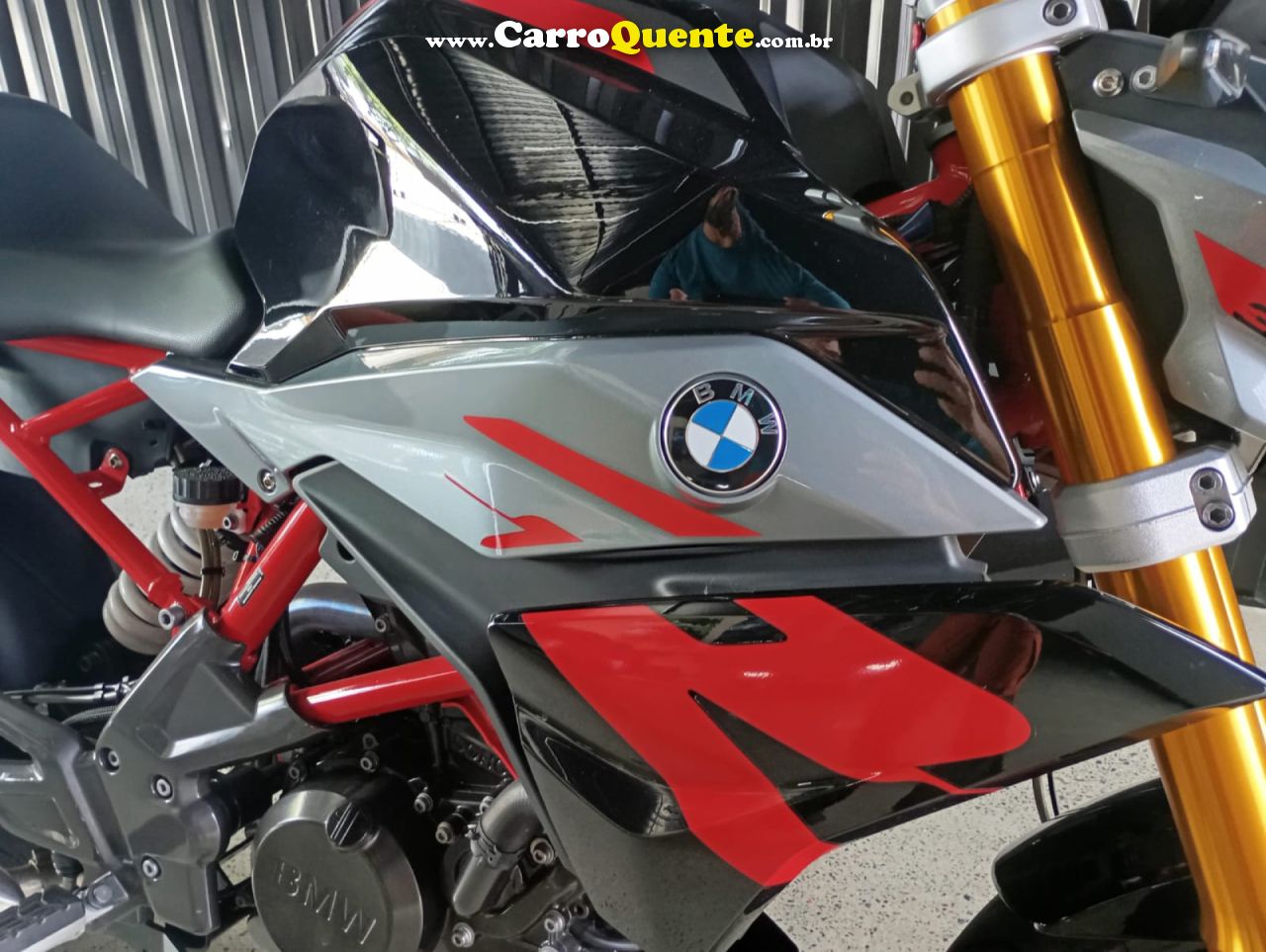 BMW   G310 R   CINZA 2024 310 GASOLINA - Loja