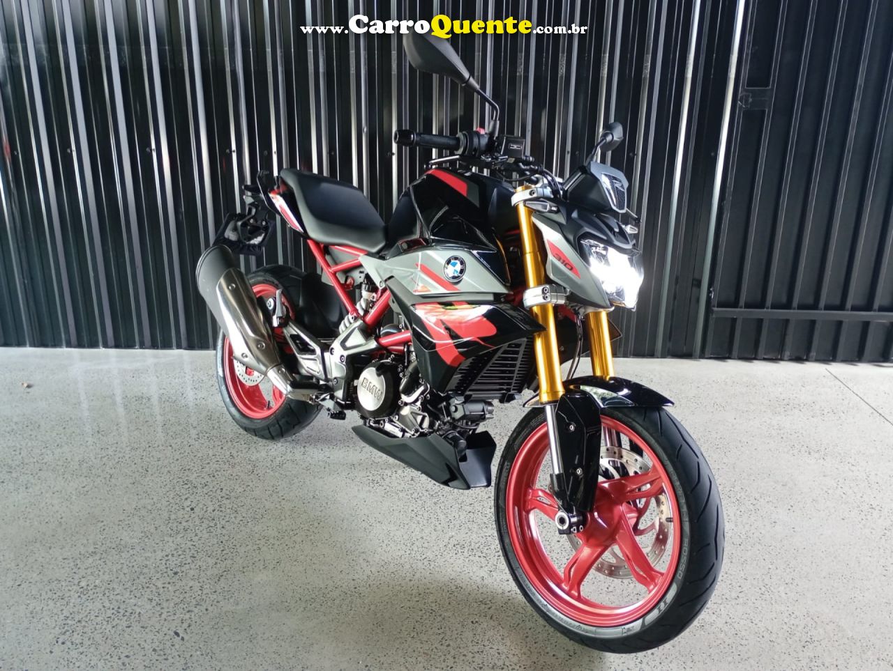 BMW   G310 R   CINZA 2024 310 GASOLINA - Loja