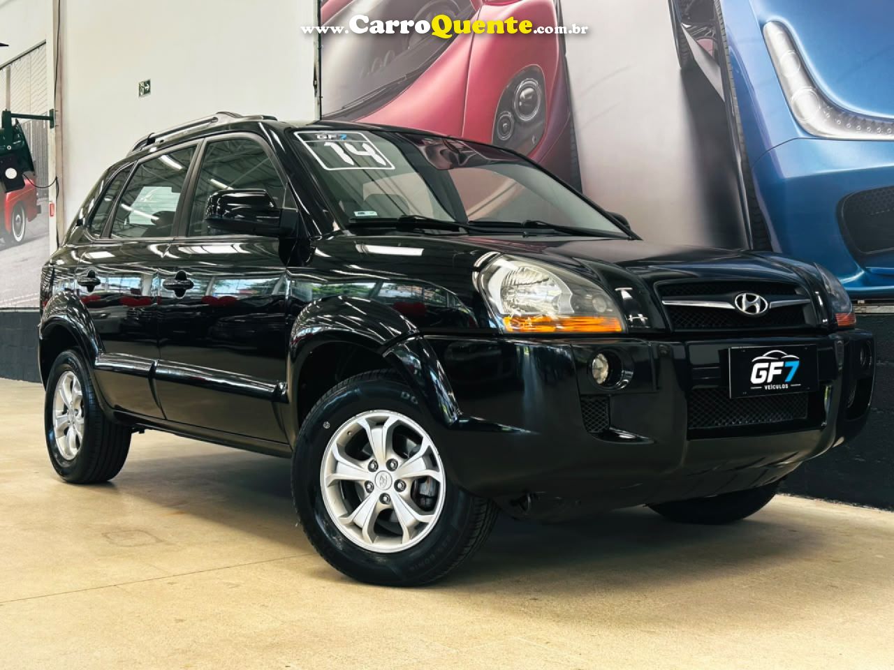 HYUNDAI   TUCSON 2.0 16V FLEX AUT.   PRETO 2014 2.0 FLEX - Loja