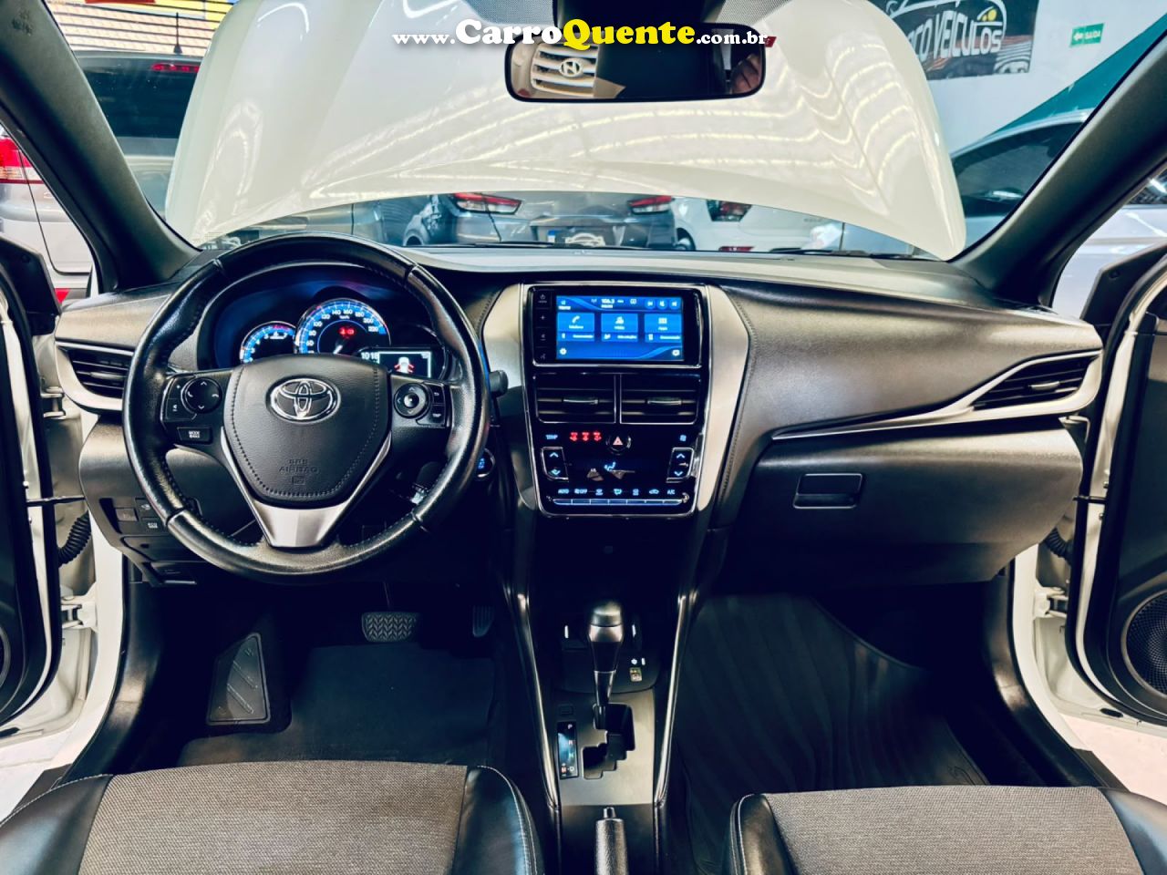 TOYOTA   YARIS XS 1.5 FLEX 16V 5P AUT.   BRANCO 2023 1.5 FLEX - Loja