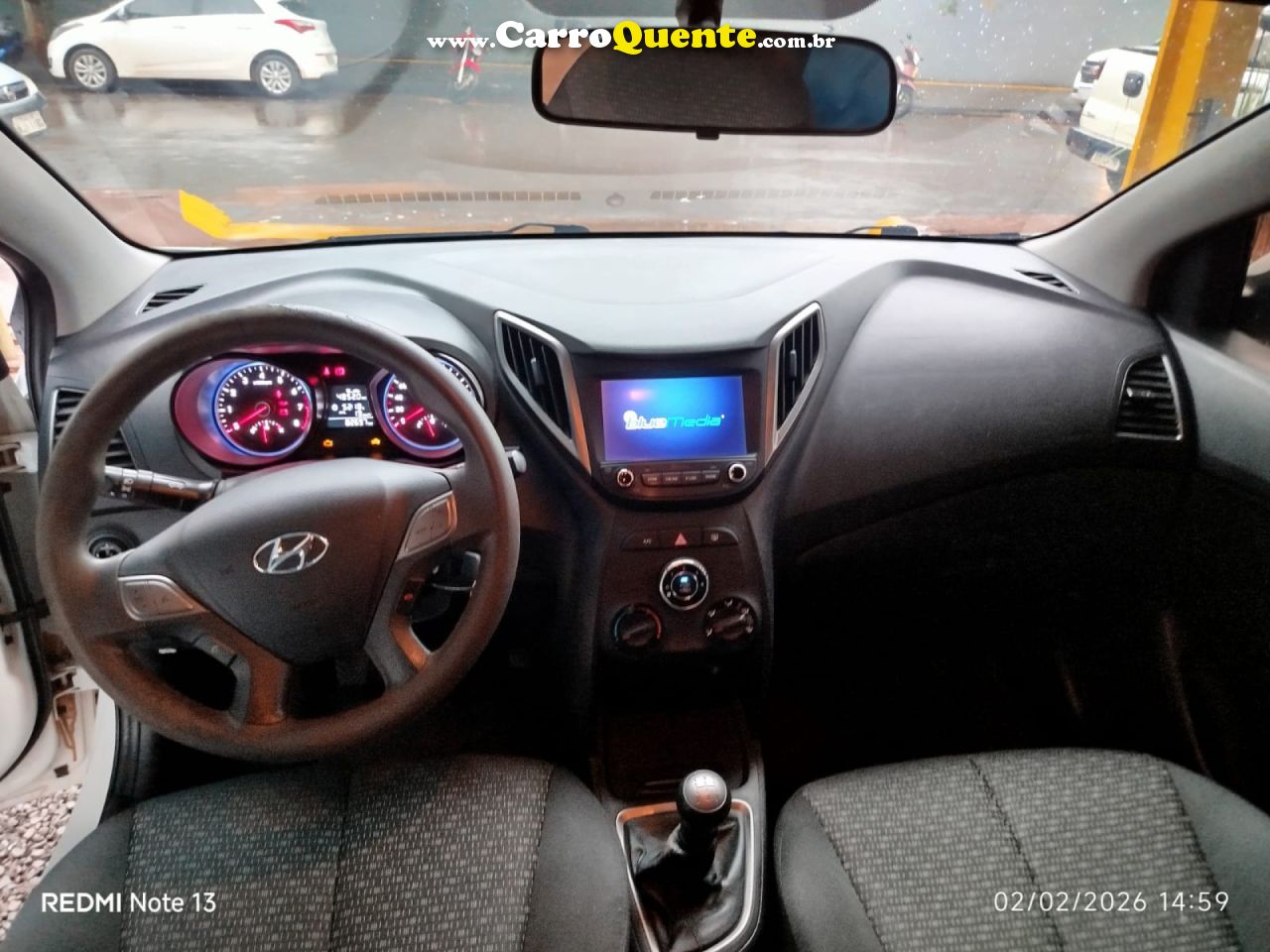 HYUNDAI   HB20 COMF.C.PLUSC.STYLE 1.0 FLEX 12V   BRANCO 2019 1.0 FLEX - Loja