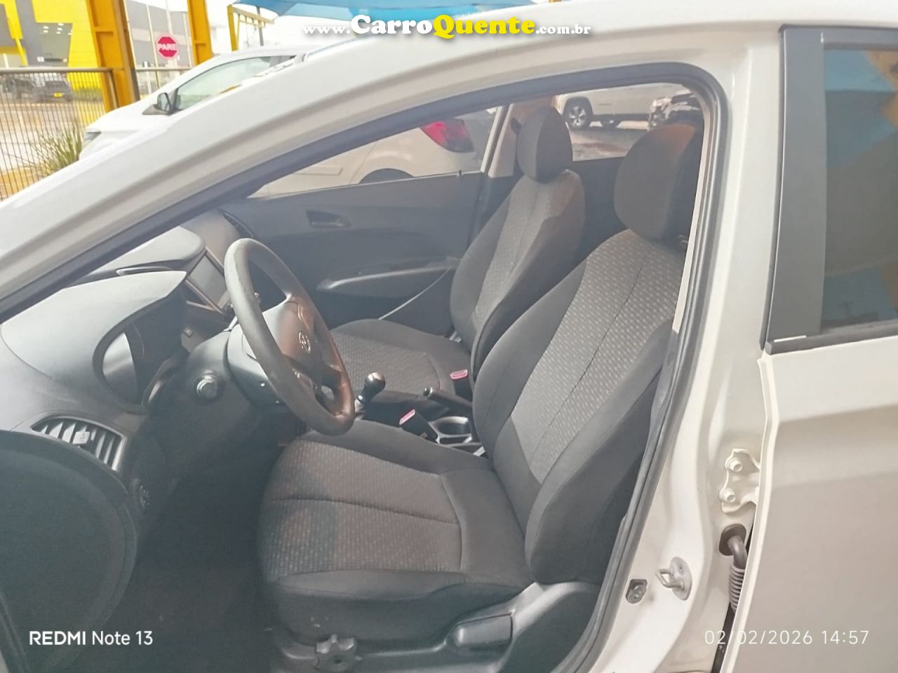 HYUNDAI   HB20 COMF.C.PLUSC.STYLE 1.0 FLEX 12V   BRANCO 2019 1.0 FLEX - Loja