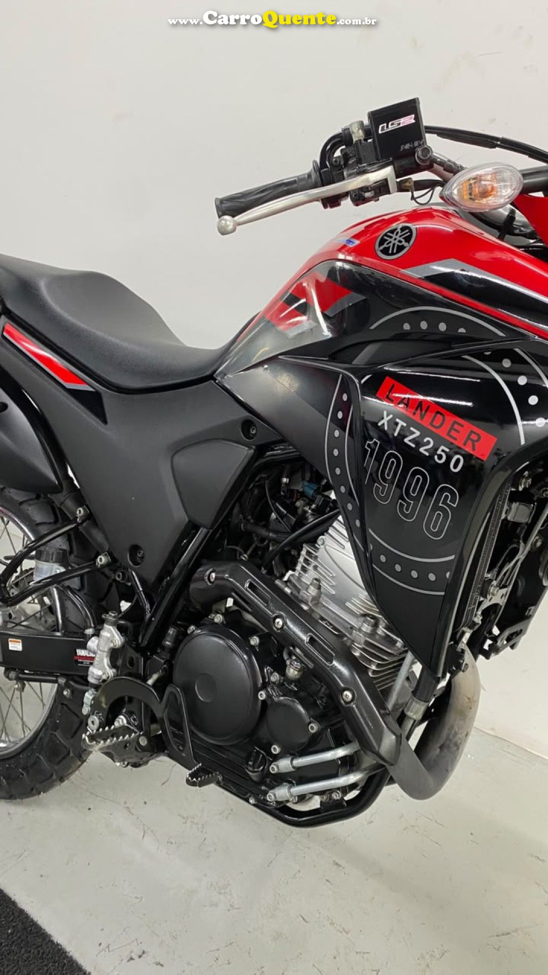 YAMAHA    LANDER 250   VERMELHO 2024 250 FLEX - Loja