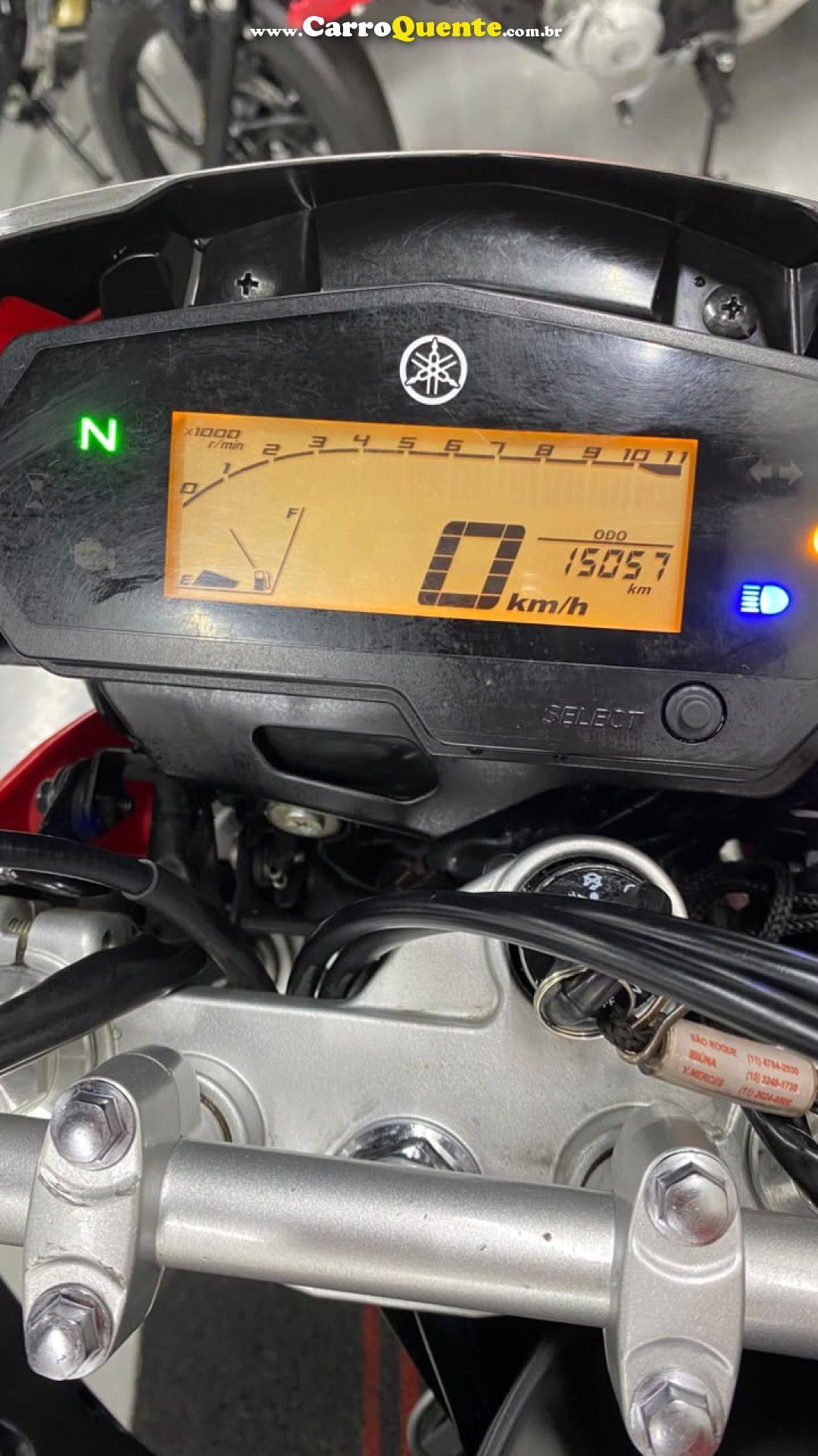 YAMAHA    LANDER 250   VERMELHO 2024 250 FLEX - Loja