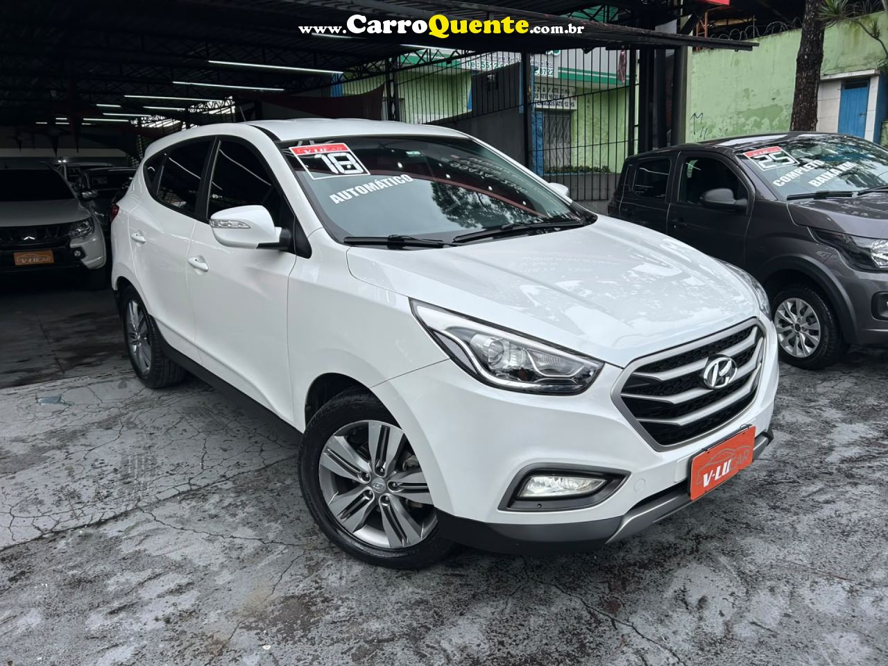 HYUNDAI   IX35 2.0 16V 2WD FLEX AUT.   BRANCO 2018 2.0 FLEX - Loja
