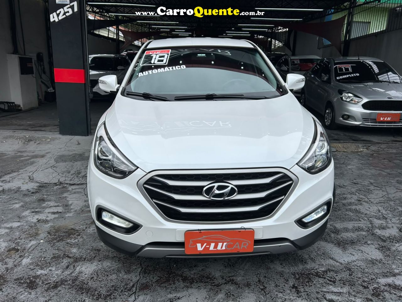 HYUNDAI   IX35 2.0 16V 2WD FLEX AUT.   BRANCO 2018 2.0 FLEX - Loja