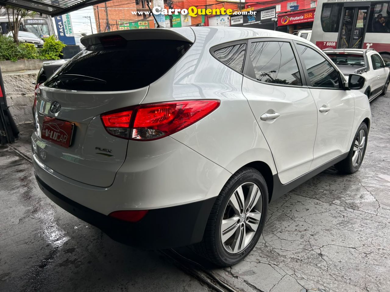 HYUNDAI   IX35 2.0 16V 2WD FLEX AUT.   BRANCO 2018 2.0 FLEX - Loja