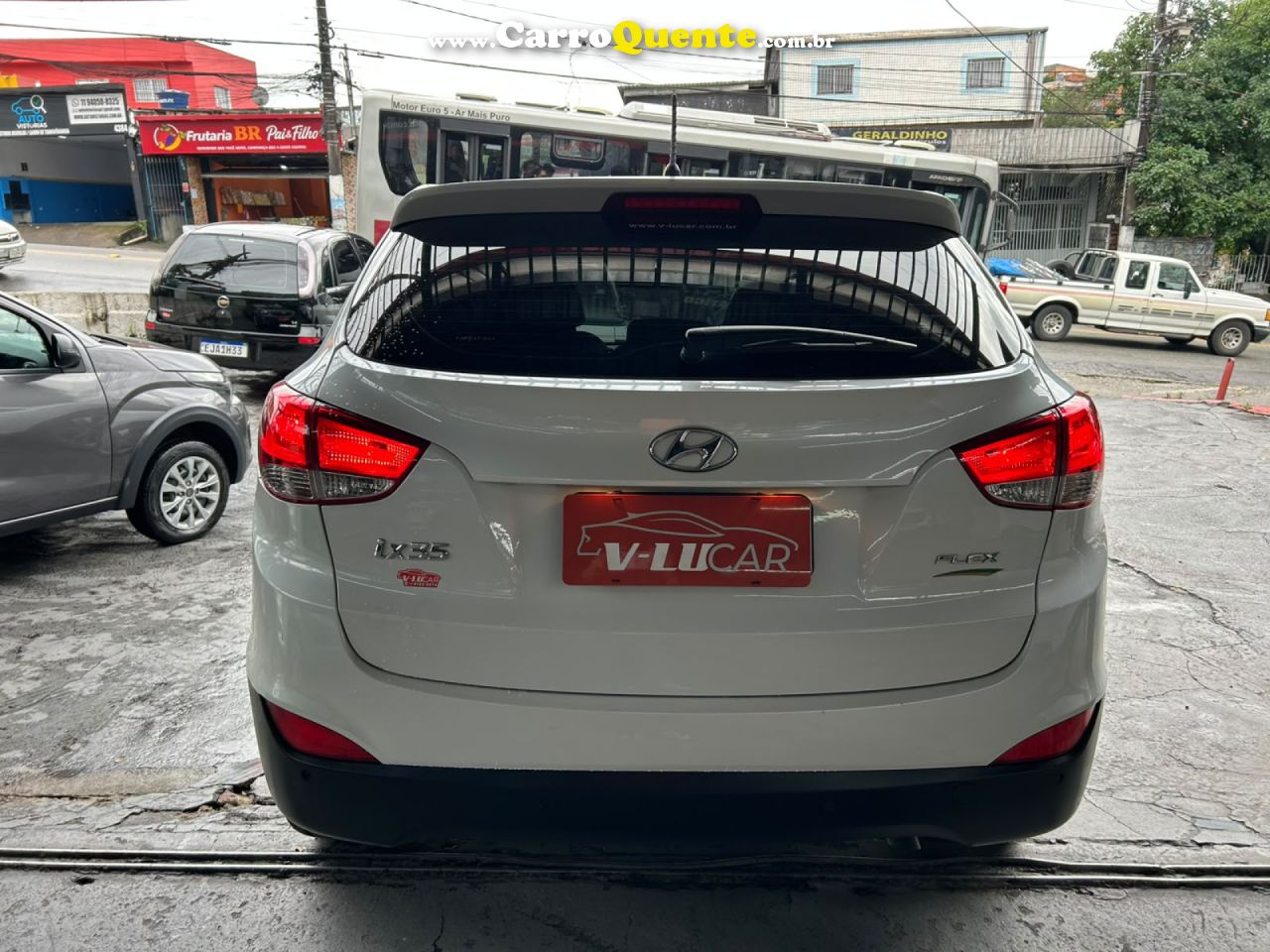 HYUNDAI   IX35 2.0 16V 2WD FLEX AUT.   BRANCO 2018 2.0 FLEX - Loja