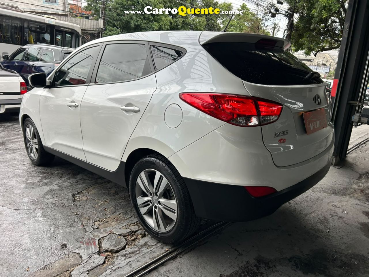 HYUNDAI   IX35 2.0 16V 2WD FLEX AUT.   BRANCO 2018 2.0 FLEX - Loja