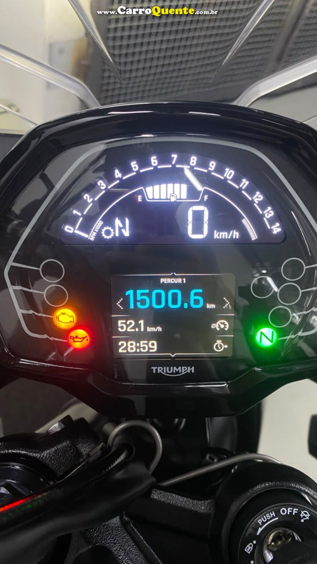 TRIUMPH   TIGER 660 SPORT   CINZA 2026 660 GASOLINA - Loja