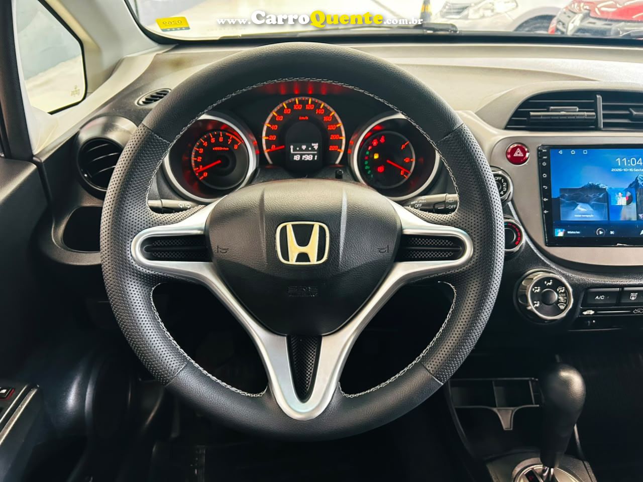 HONDA   FIT DX 1.4 FLEX 16V 5P AUT.   CINZA 2011 1.4 FLEX - Loja