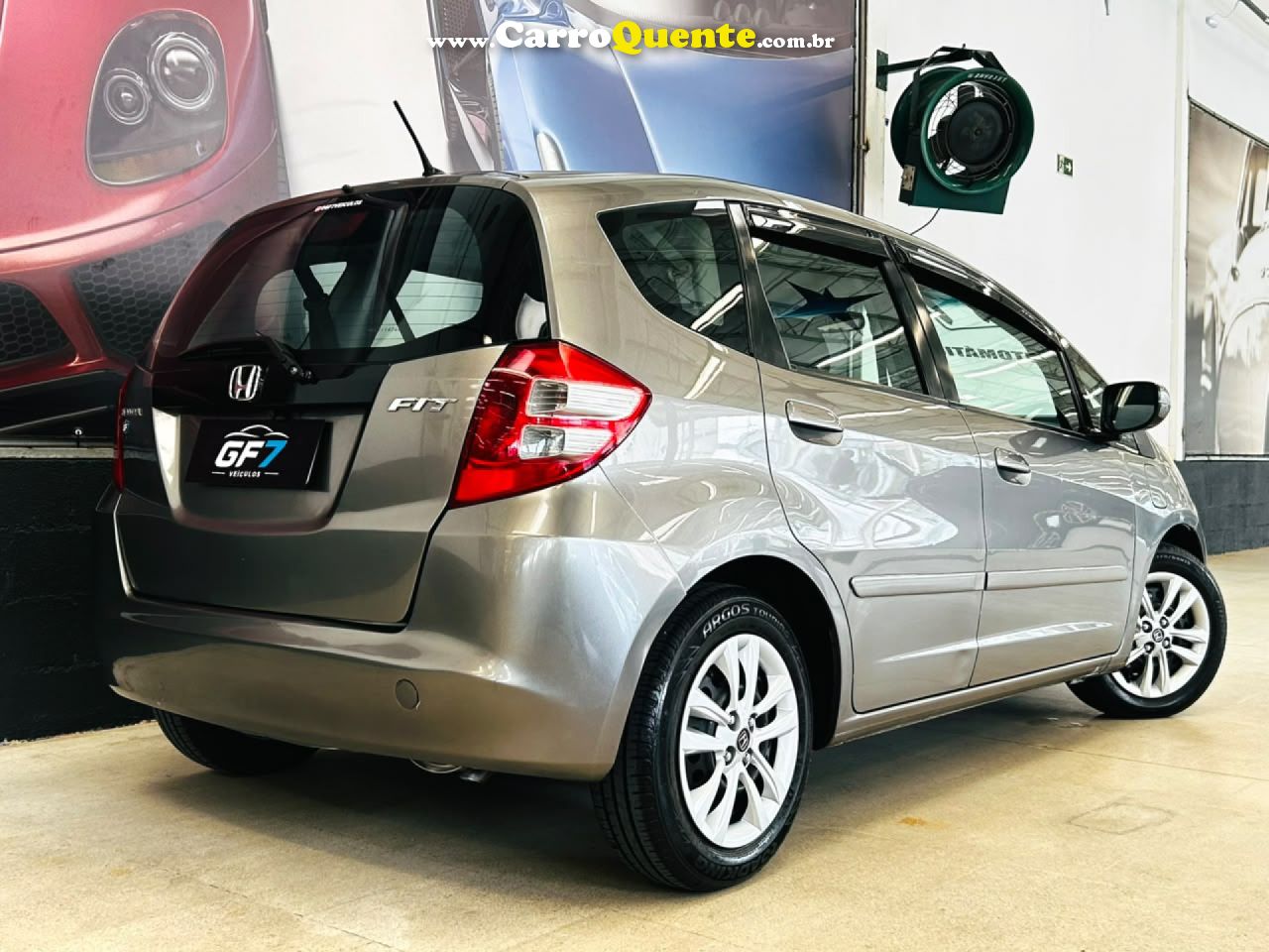 HONDA   FIT DX 1.4 FLEX 16V 5P AUT.   CINZA 2011 1.4 FLEX - Loja