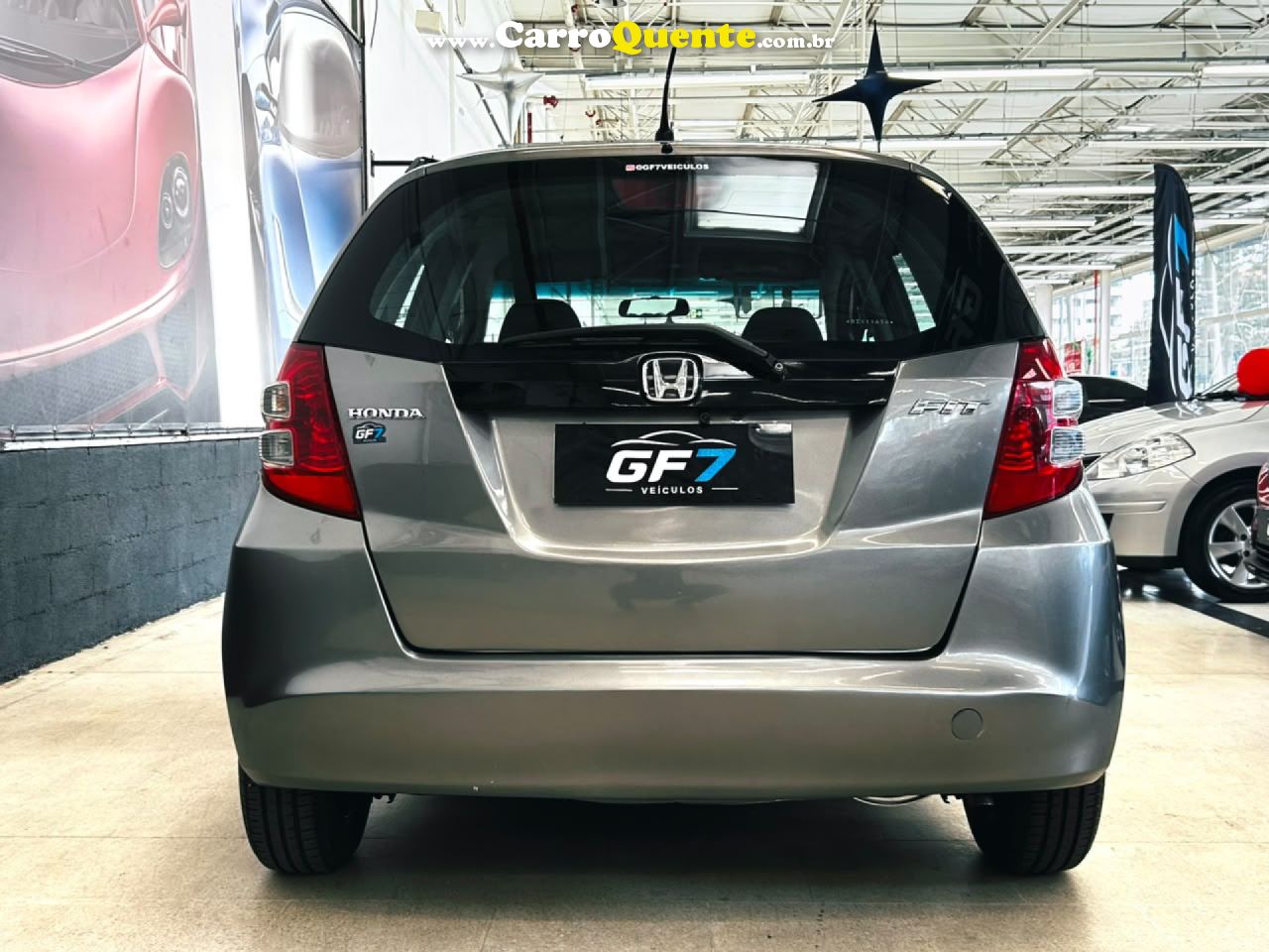 HONDA   FIT DX 1.4 FLEX 16V 5P AUT.   CINZA 2011 1.4 FLEX - Loja