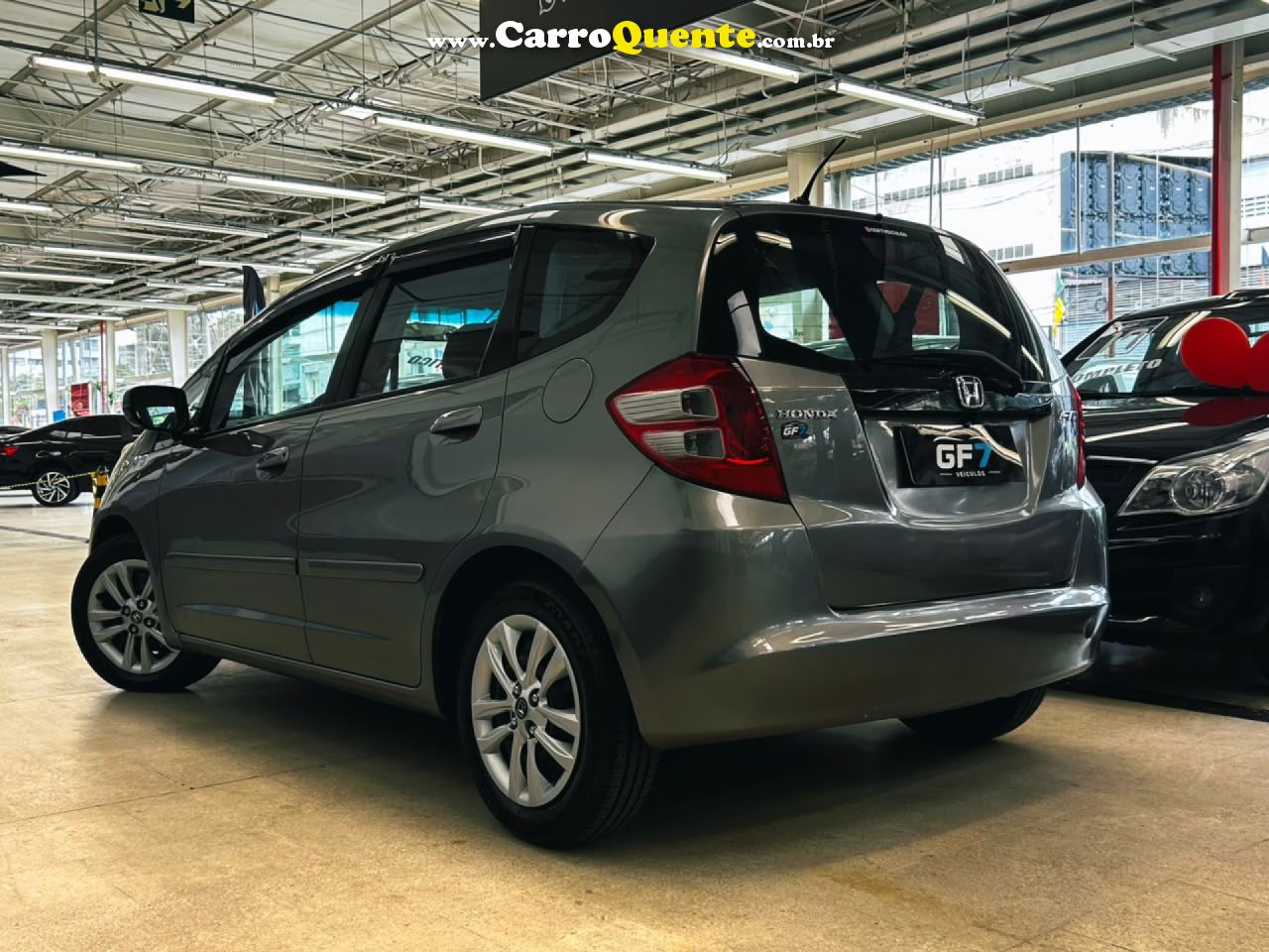 HONDA   FIT DX 1.4 FLEX 16V 5P AUT.   CINZA 2011 1.4 FLEX - Loja