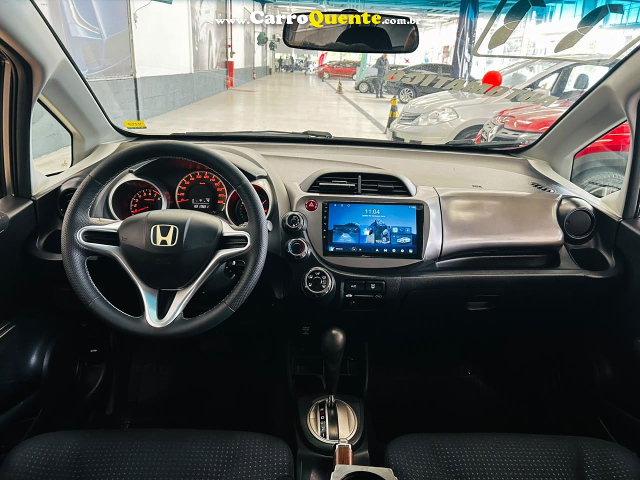 HONDA   FIT DX 1.4 FLEX 16V 5P AUT.   CINZA 2011 1.4 FLEX - Loja