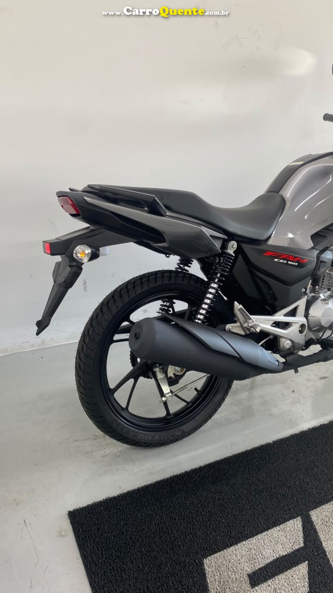HONDA   CG 160 FAN FLEX   PRATA 2026 160 FLEX - Loja