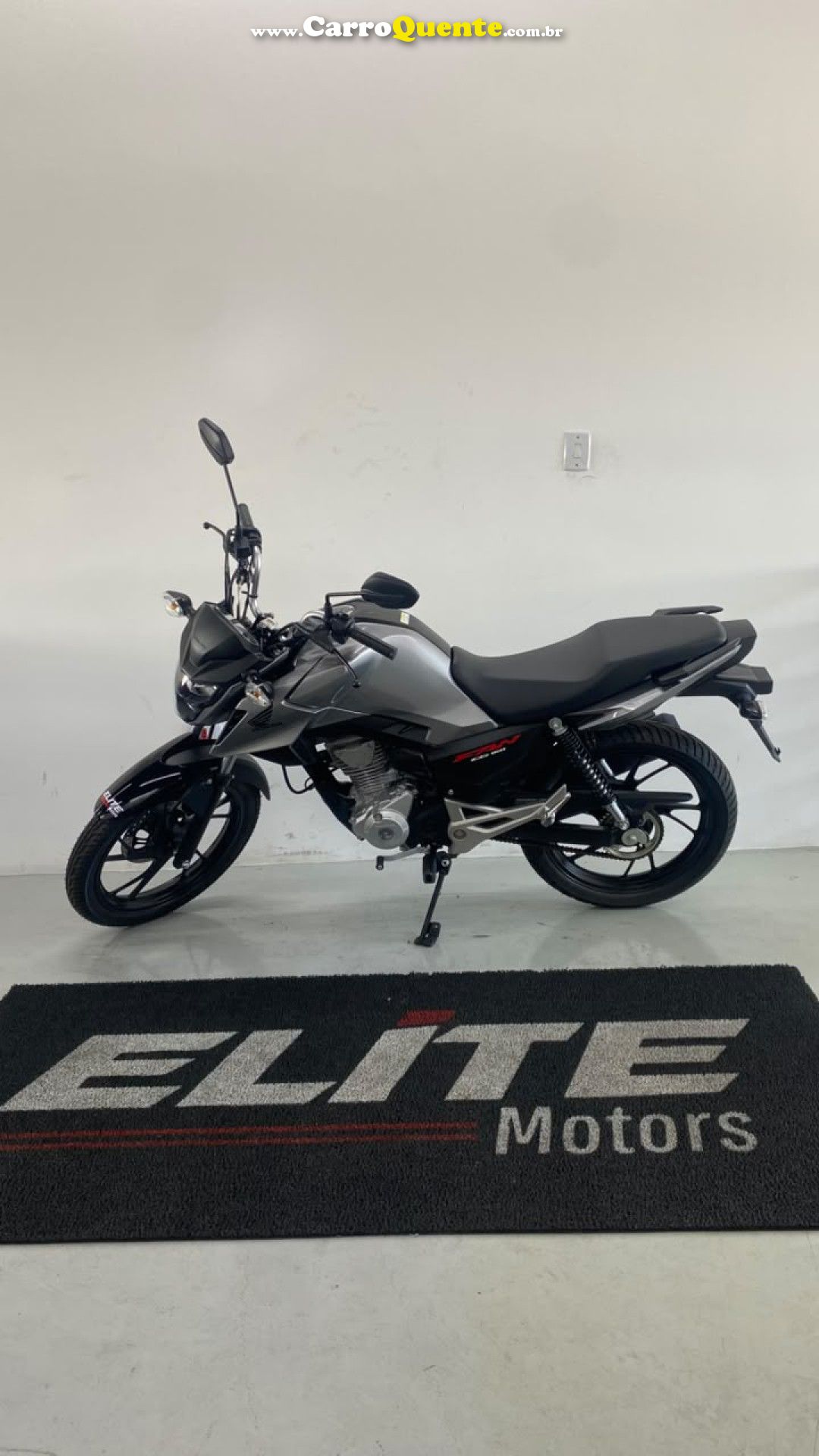 HONDA   CG 160 FAN FLEX   PRATA 2026 160 FLEX - Loja