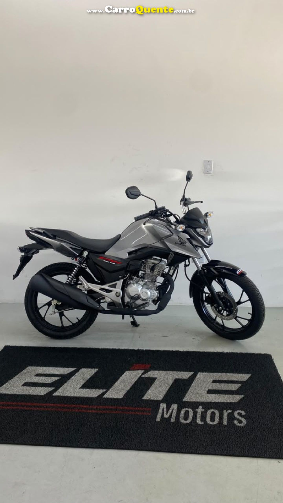 HONDA   CG 160 FAN FLEX   PRATA 2026 160 FLEX - Loja