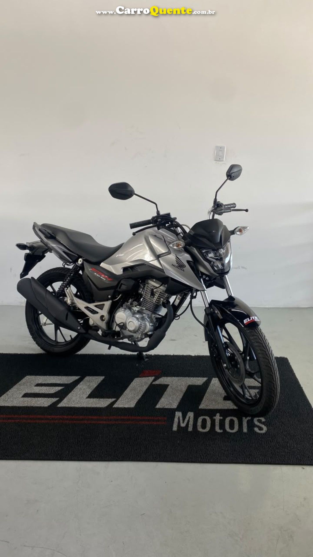 HONDA   CG 160 FAN FLEX   PRATA 2026 160 FLEX - Loja