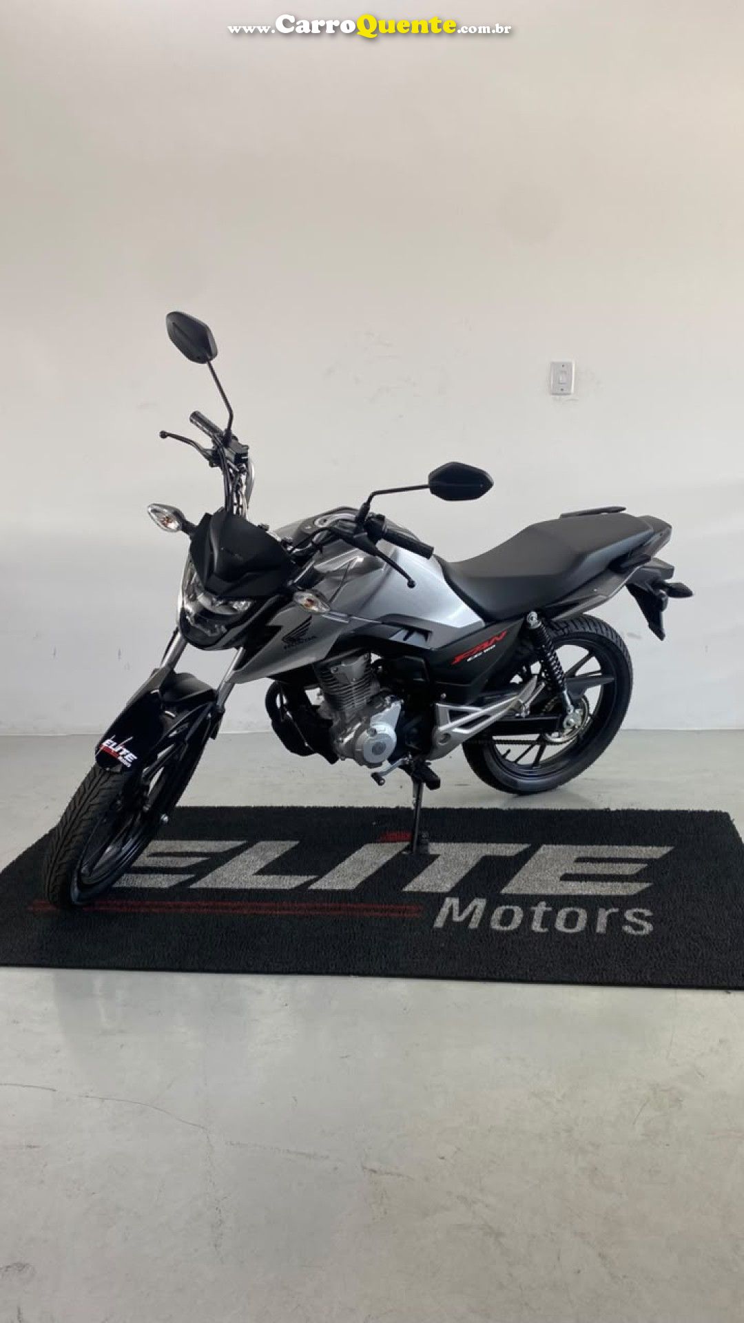 HONDA   CG 160 FAN FLEX   PRATA 2026 160 FLEX - Loja