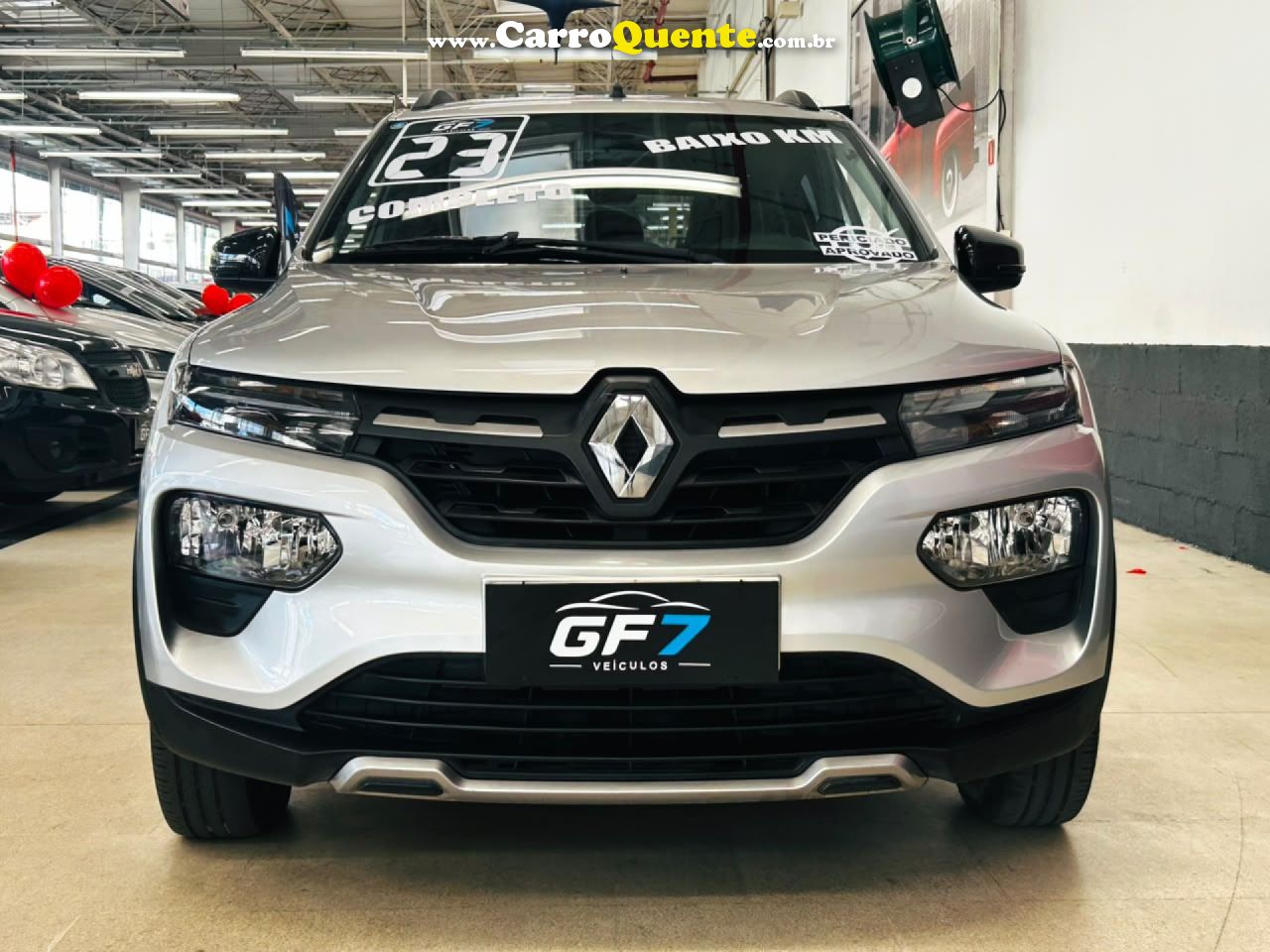 RENAULT   KWID OUTSIDER 1.0 FLEX 12V 5P MEC.   PRATA 2023 1.0 FLEX - Loja