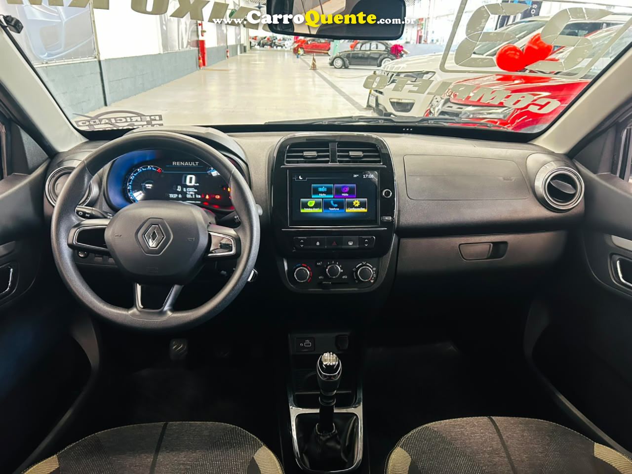 RENAULT   KWID OUTSIDER 1.0 FLEX 12V 5P MEC.   PRATA 2023 1.0 FLEX - Loja