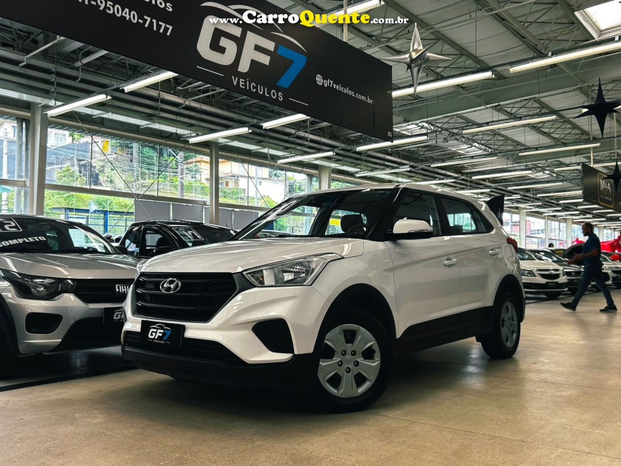 HYUNDAI   CRETA ATTITUDE 1.6 16V FLEX AUT.   BRANCO 2020 1.6 FLEX - Loja