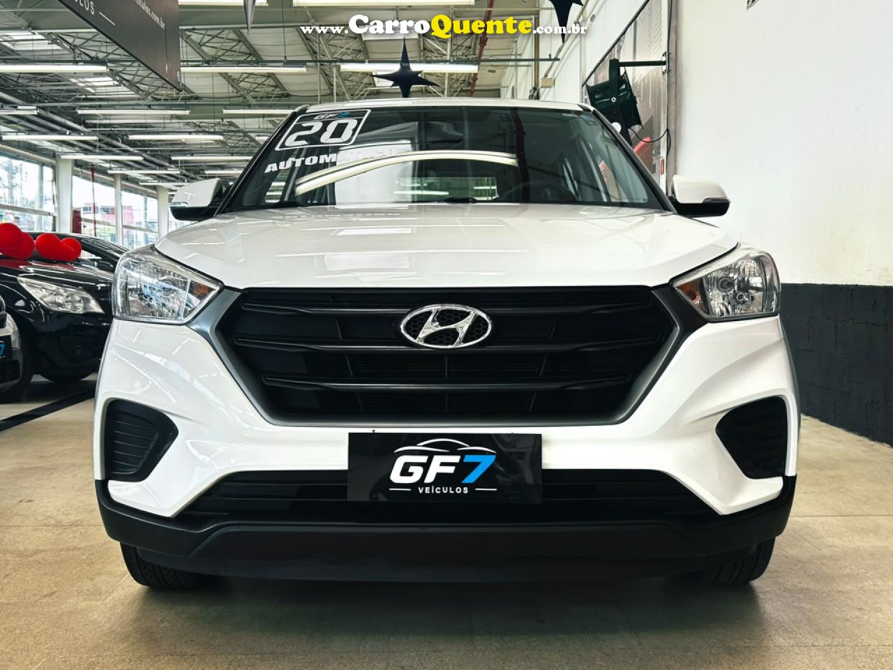 HYUNDAI   CRETA ATTITUDE 1.6 16V FLEX AUT.   BRANCO 2020 1.6 FLEX - Loja