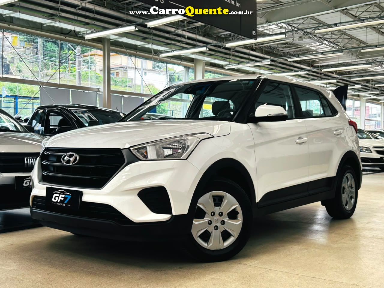 HYUNDAI   CRETA ATTITUDE 1.6 16V FLEX AUT.   BRANCO 2020 1.6 FLEX - Loja