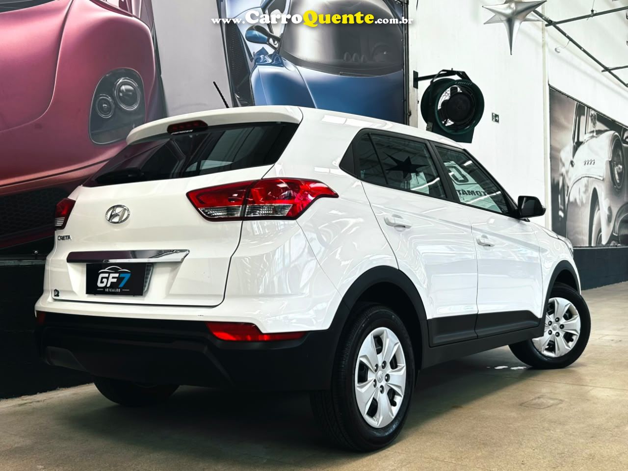 HYUNDAI   CRETA ATTITUDE 1.6 16V FLEX AUT.   BRANCO 2020 1.6 FLEX - Loja