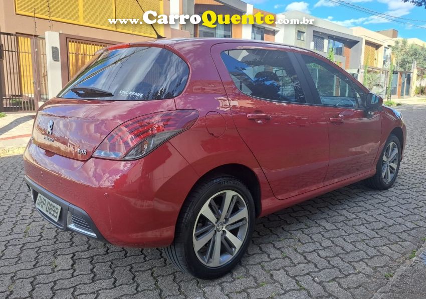 Peugeot 308 1.6 GRIFFE THP 16V FLEX 4P AUTOMÁTICO - Loja