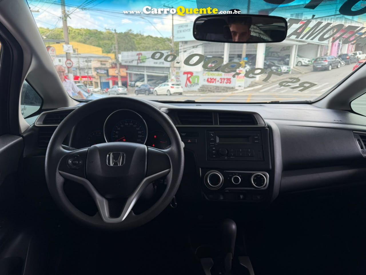 HONDA   FIT LX 1.5 FLEXONE 16V 5P AUT.   AZUL 2018 1.5 GASOLINA - Loja