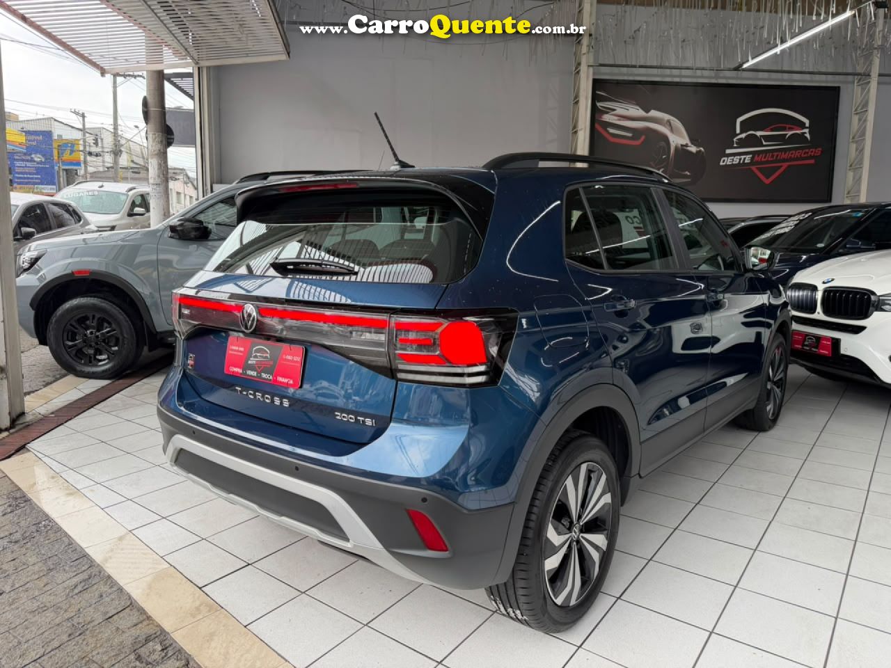 VOLKSWAGEN   T-CROSS 1.0 TSI FLEX 12V 5P AUT.   AZUL 2026 1.0 FLEX - Loja