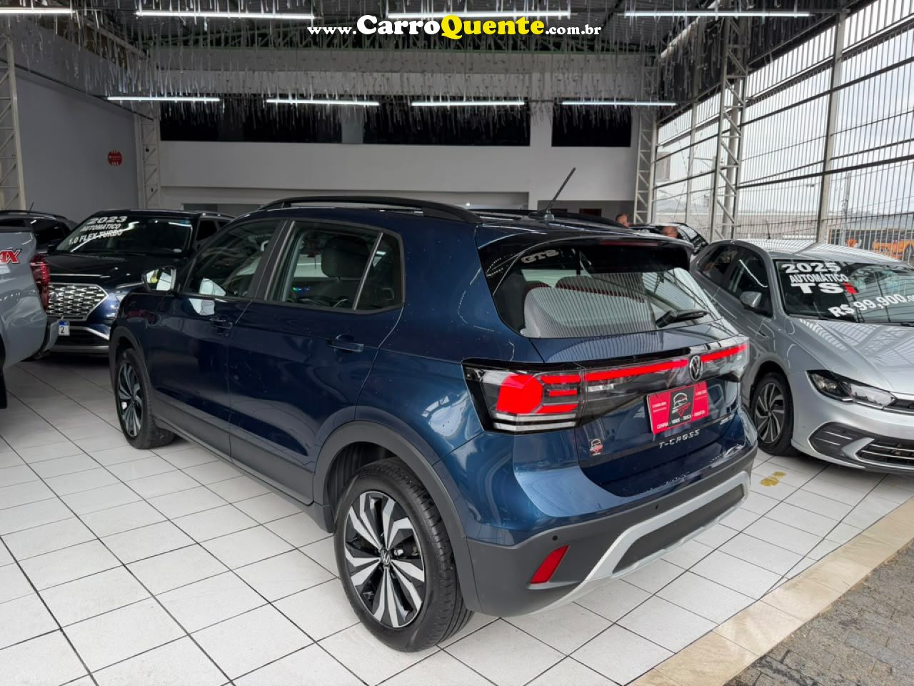 VOLKSWAGEN   T-CROSS 1.0 TSI FLEX 12V 5P AUT.   AZUL 2026 1.0 FLEX - Loja