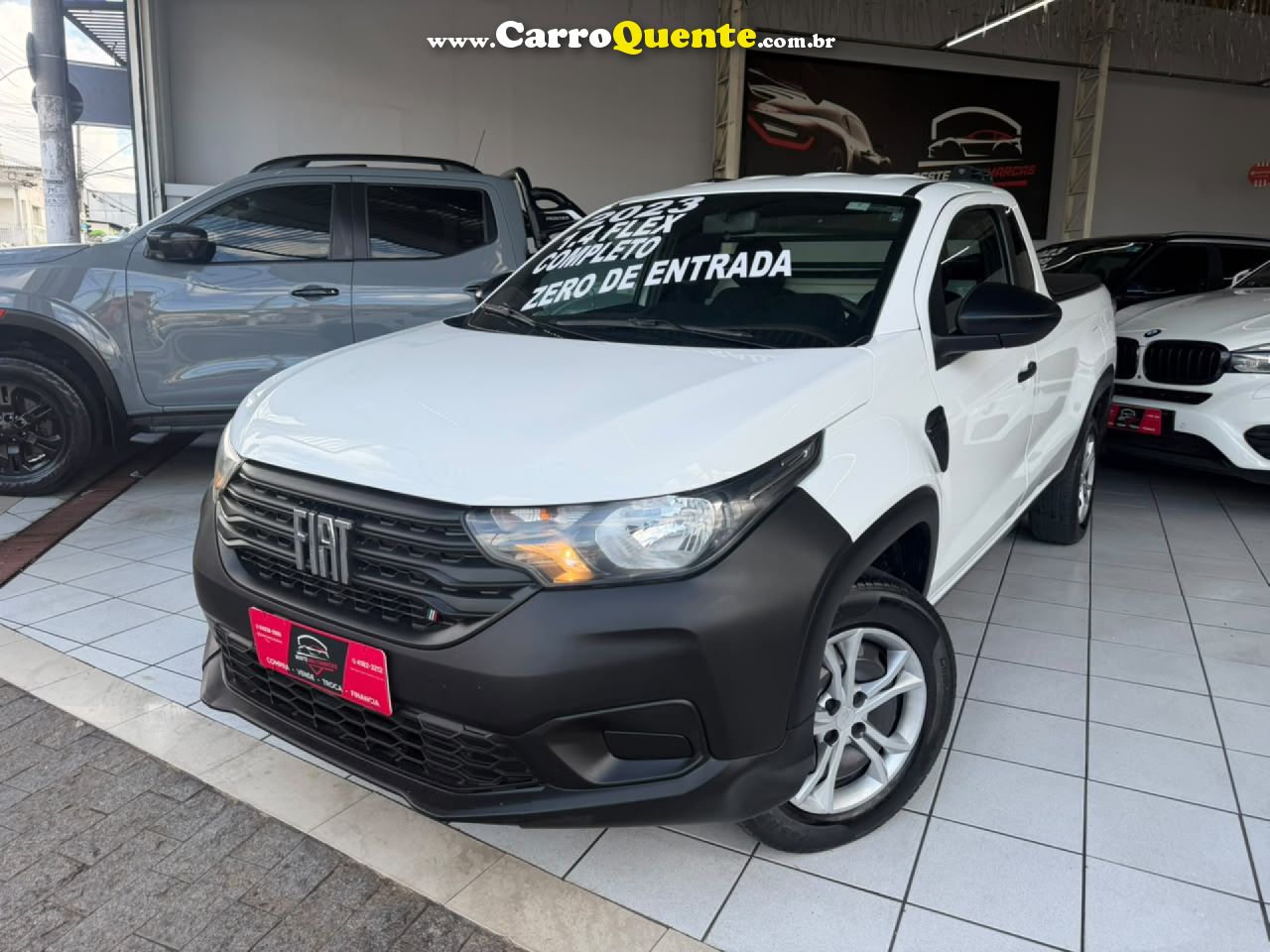 FIAT   STRADA ENDURANCE 1.4 FLEX 8V CS PLUS   BRANCO 2023 1.4 FLEX - Loja