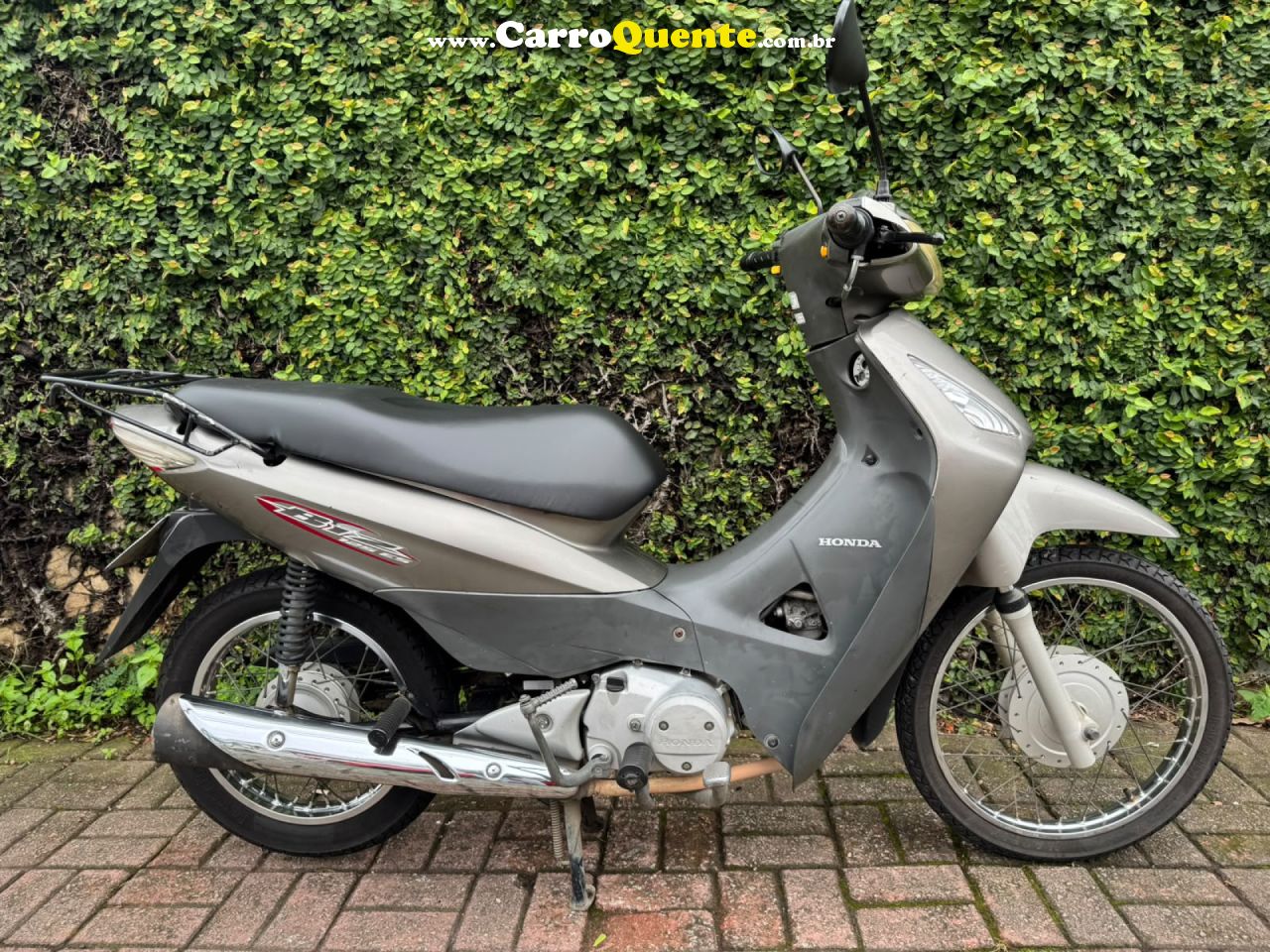 HONDA   BIZ 125+   CINZA 2008 125 GASOLINA - Loja