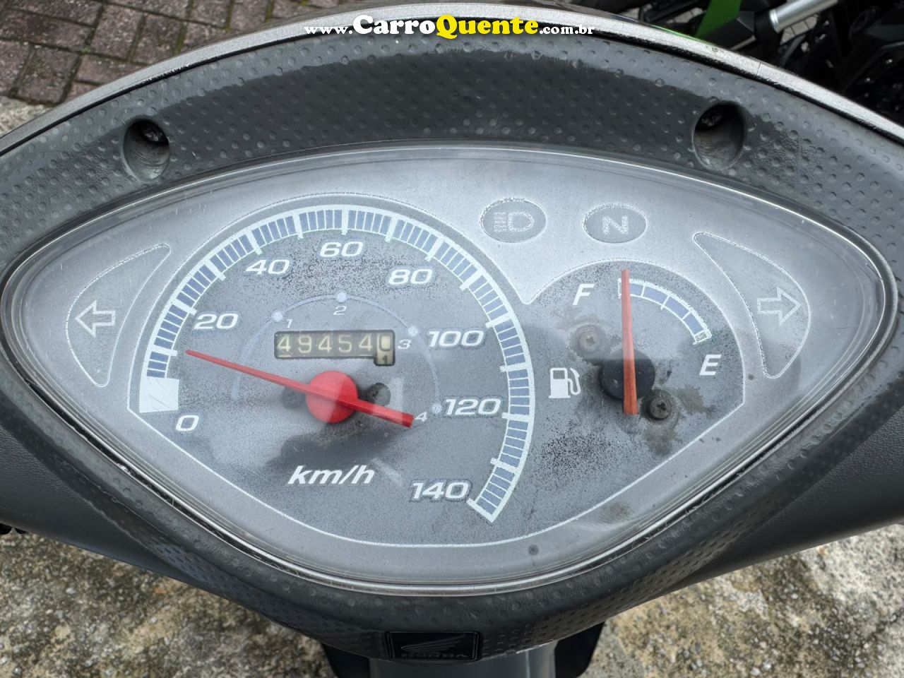 HONDA   BIZ 125+   CINZA 2008 125 GASOLINA - Loja