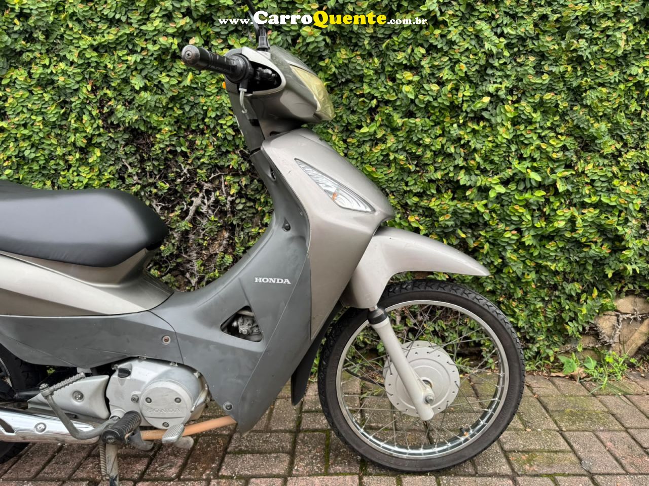 HONDA   BIZ 125+   CINZA 2008 125 GASOLINA - Loja