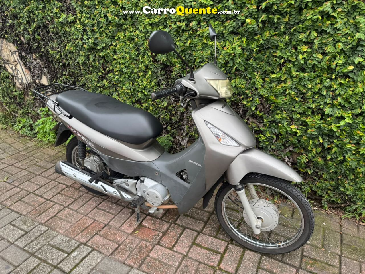 HONDA   BIZ 125+   CINZA 2008 125 GASOLINA - Loja