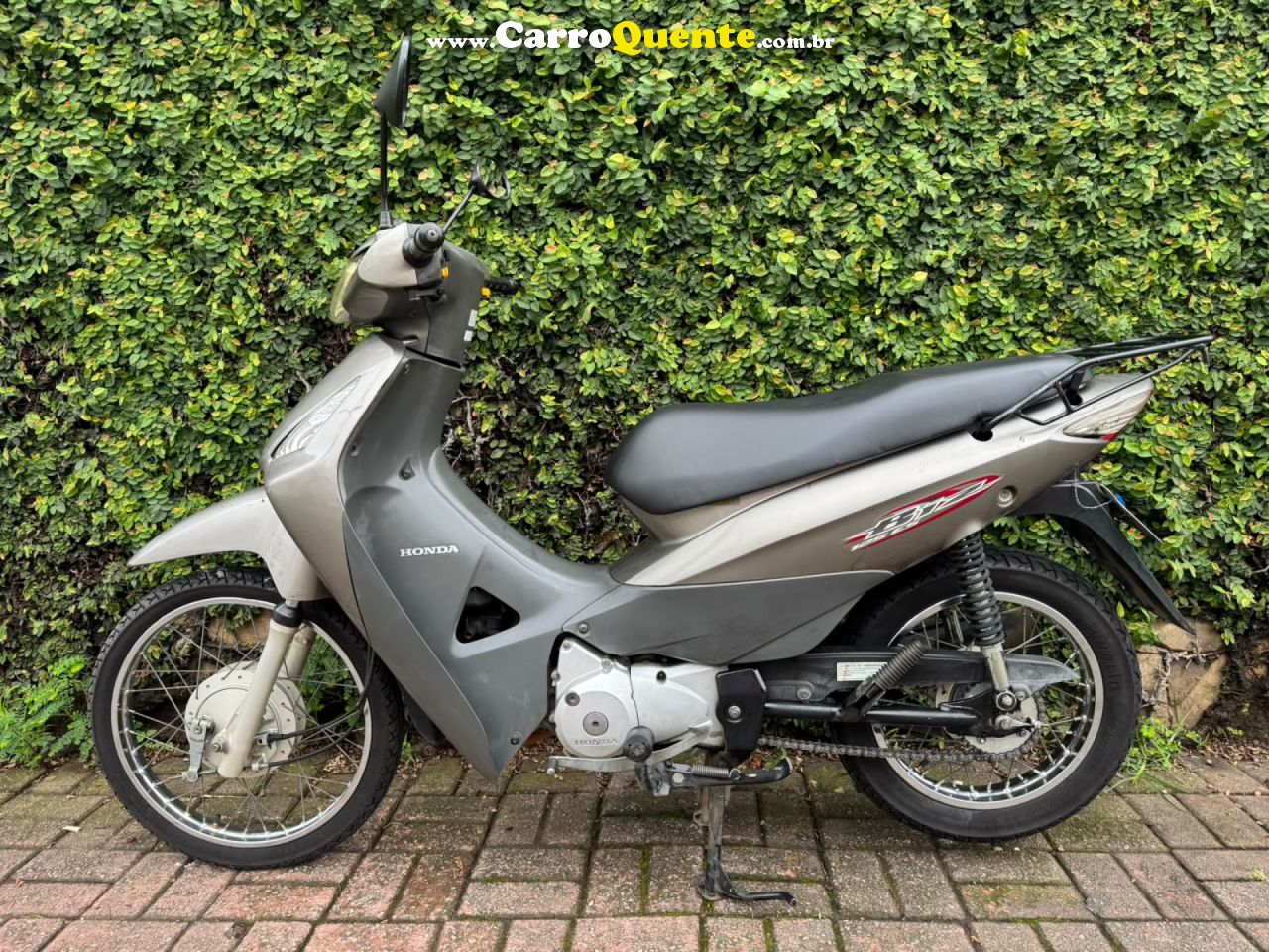 HONDA   BIZ 125+   CINZA 2008 125 GASOLINA - Loja