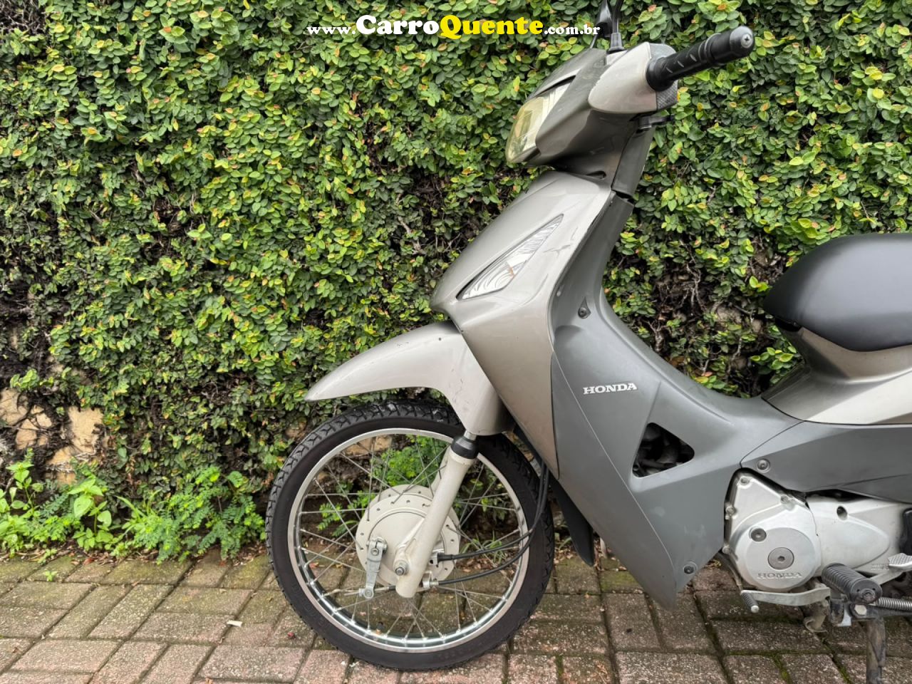 HONDA   BIZ 125+   CINZA 2008 125 GASOLINA - Loja