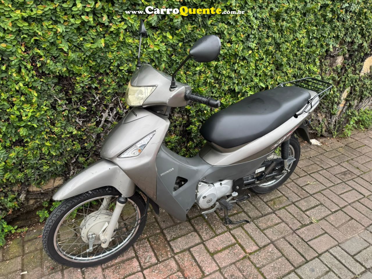 HONDA   BIZ 125+   CINZA 2008 125 GASOLINA - Loja