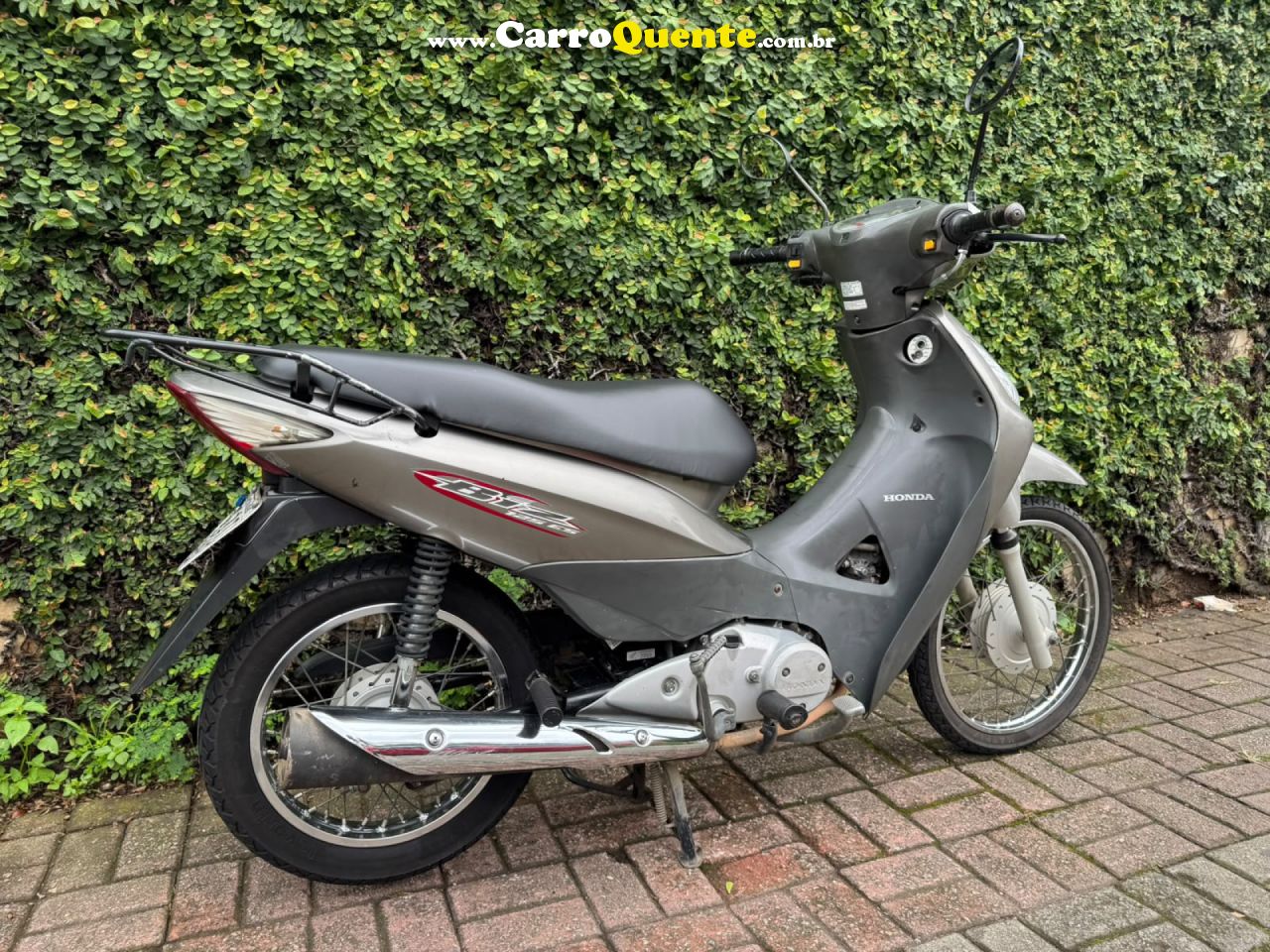 HONDA   BIZ 125+   CINZA 2008 125 GASOLINA - Loja