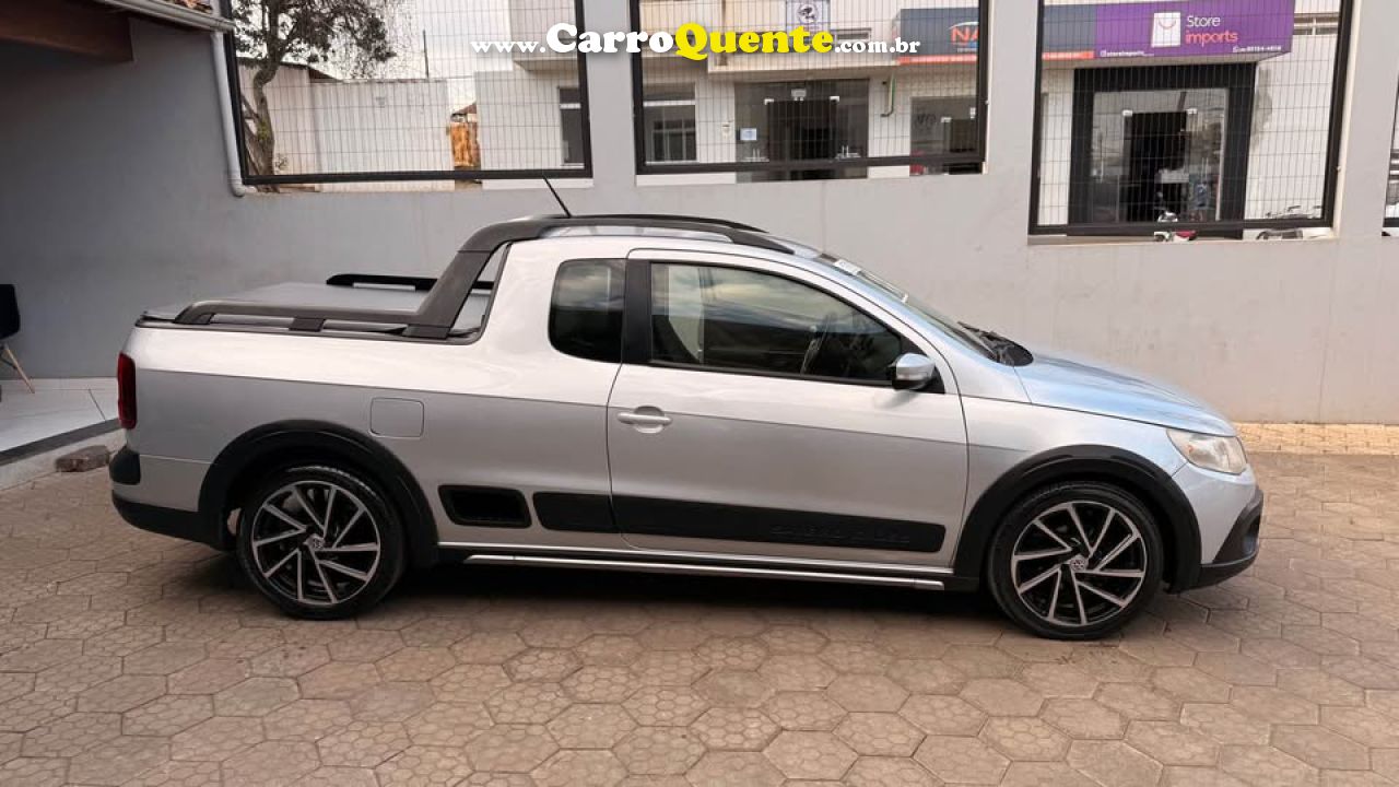 VOLKSWAGEN   SAVEIRO CROSS 1.6 MI TOTAL FLEX 8V CE   PRATA 2011 1.6 FLEX - Loja
